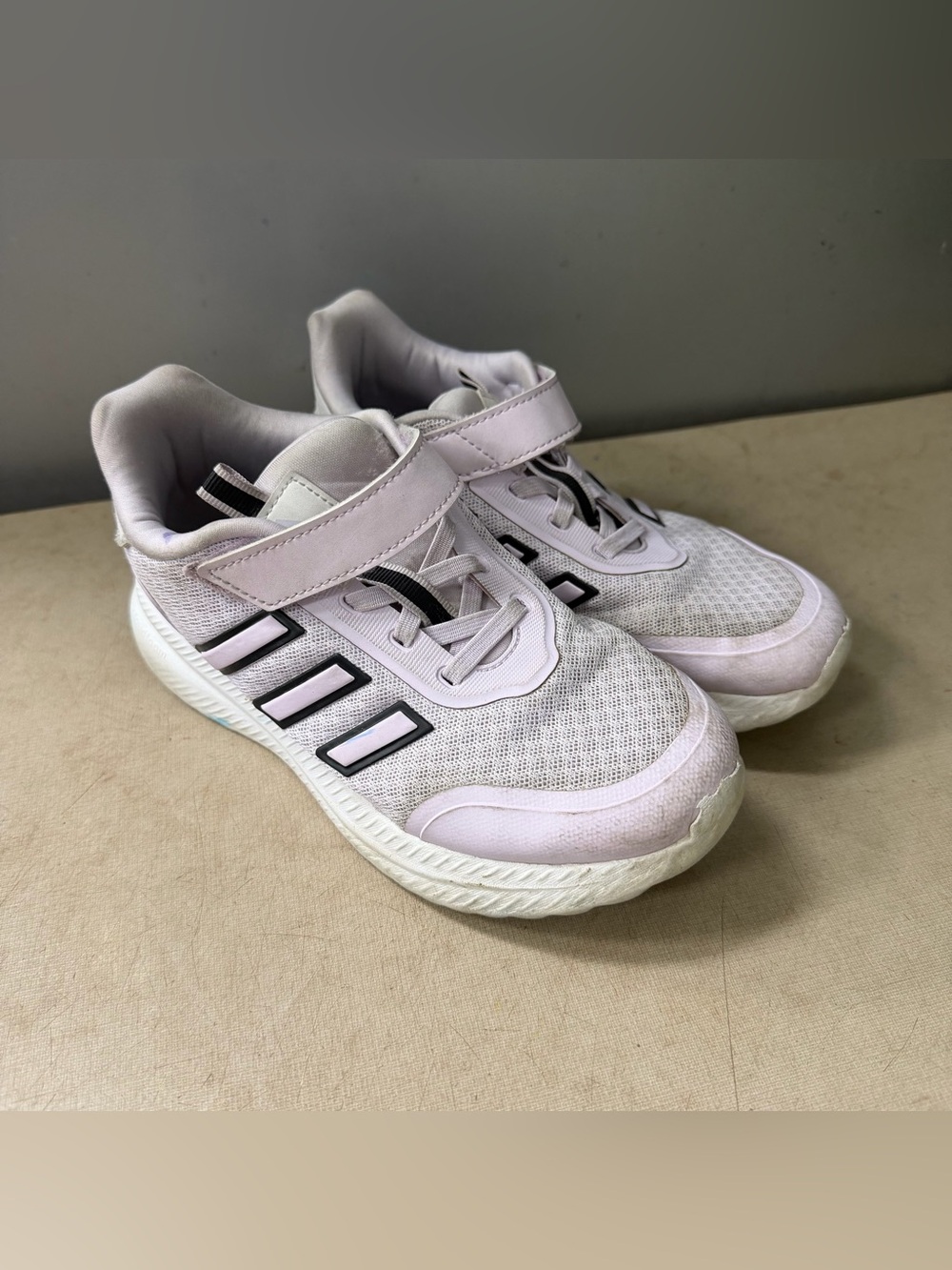 Adidas Girl Purple Sneakers Size US 2